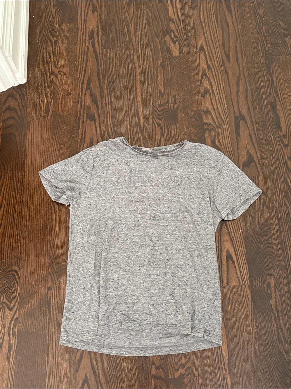 Banana Republic Heather Grey Short Sleeve Crewneck Tee - Men